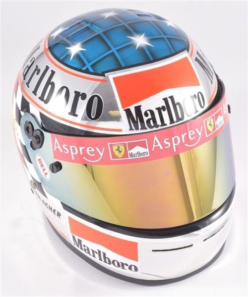 Racing Helmet M.Schumacher Bell Formula 1 Ferrari Replica Helmet