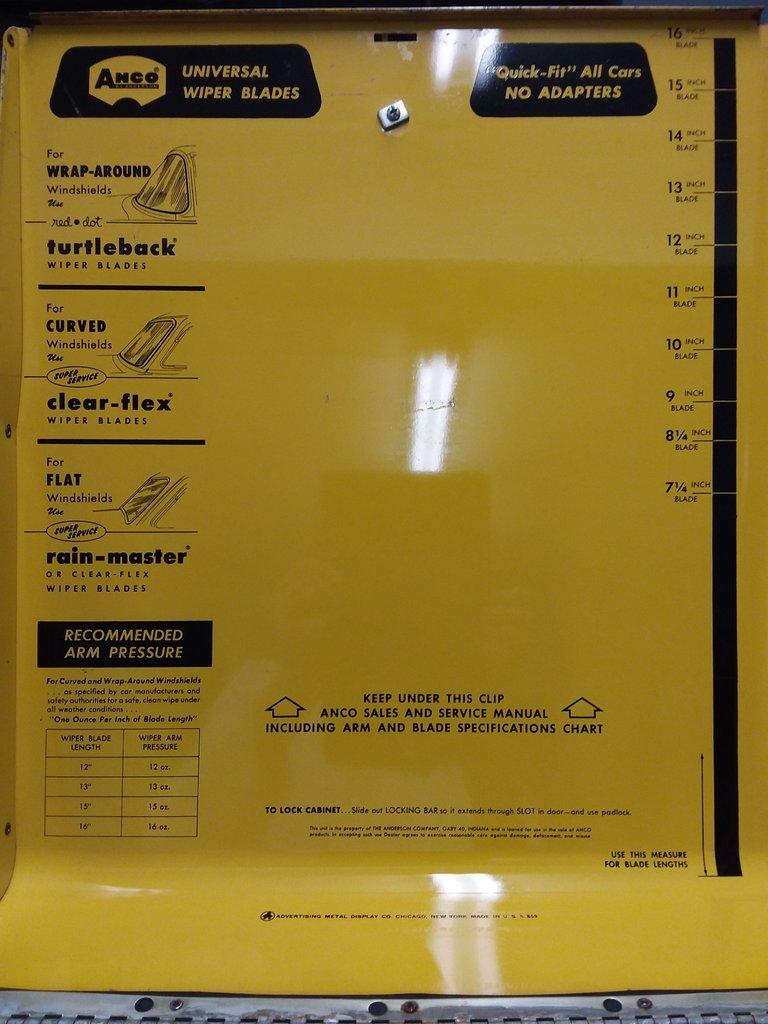 Anco Wiper Blade Cabinet