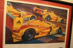 Porsche Race Cars Along came the Spyders - Print