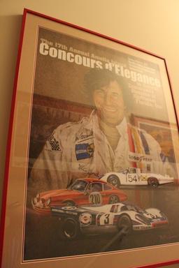 Concours d'Elegance Commemorative Poster