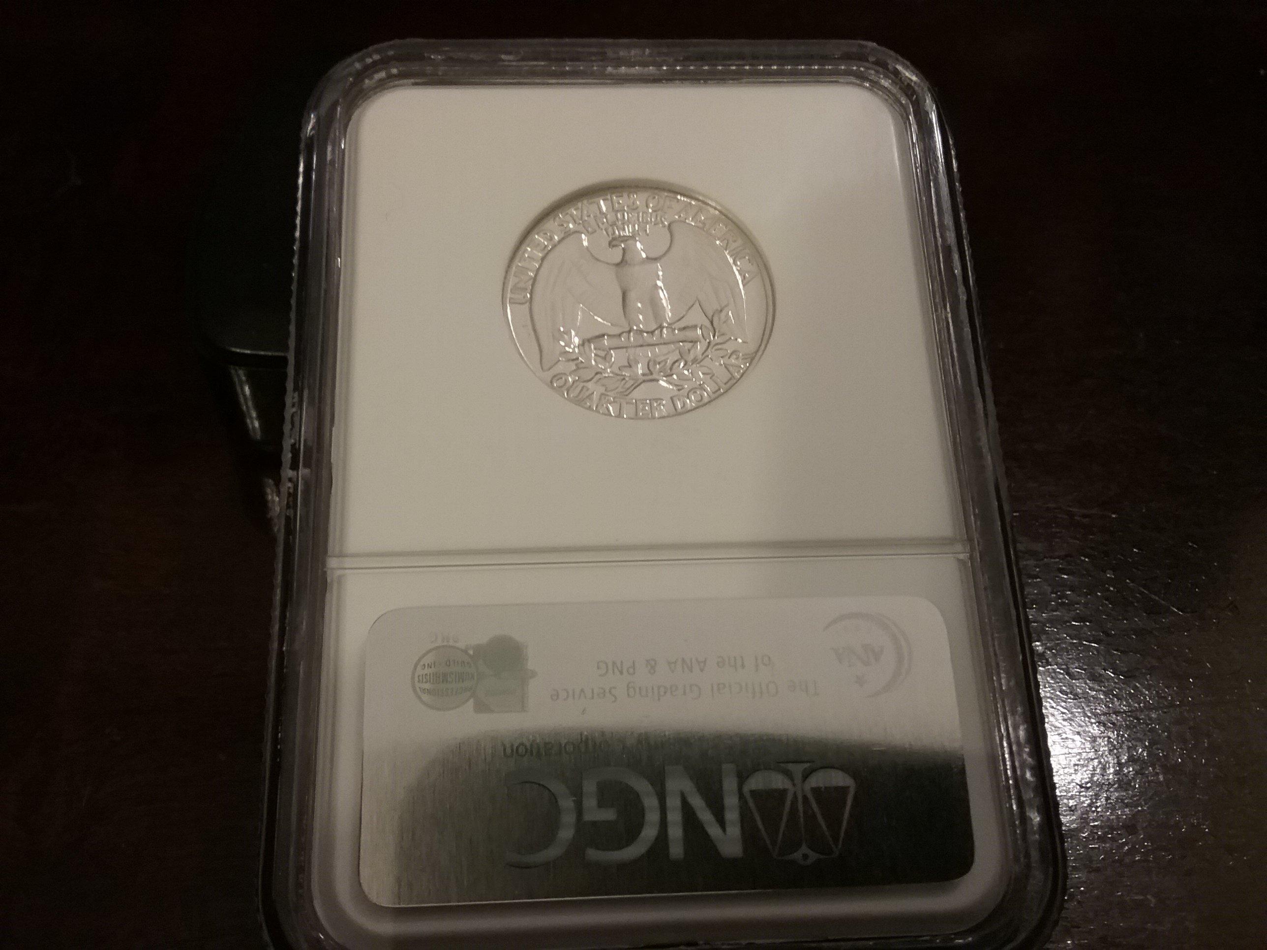 NGC 1958 Washington Quarter Proof 66