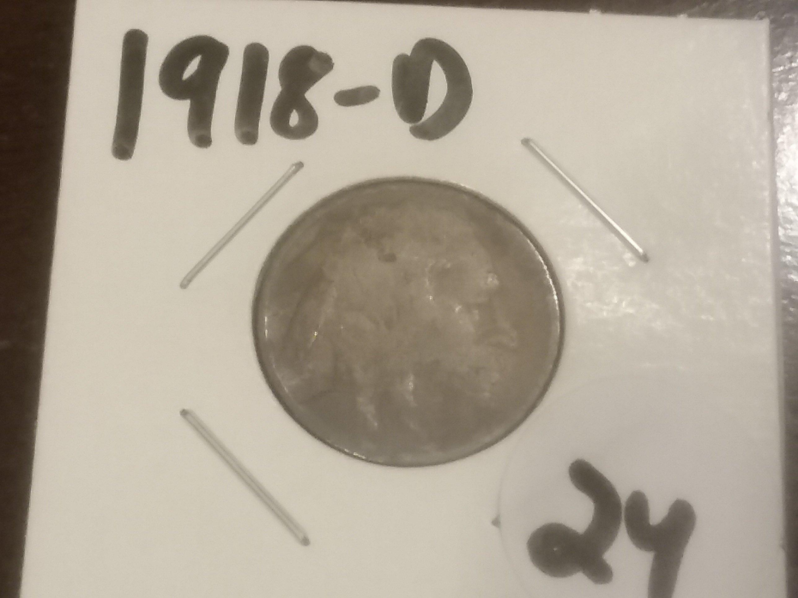 1918-D Buffalo Nickel