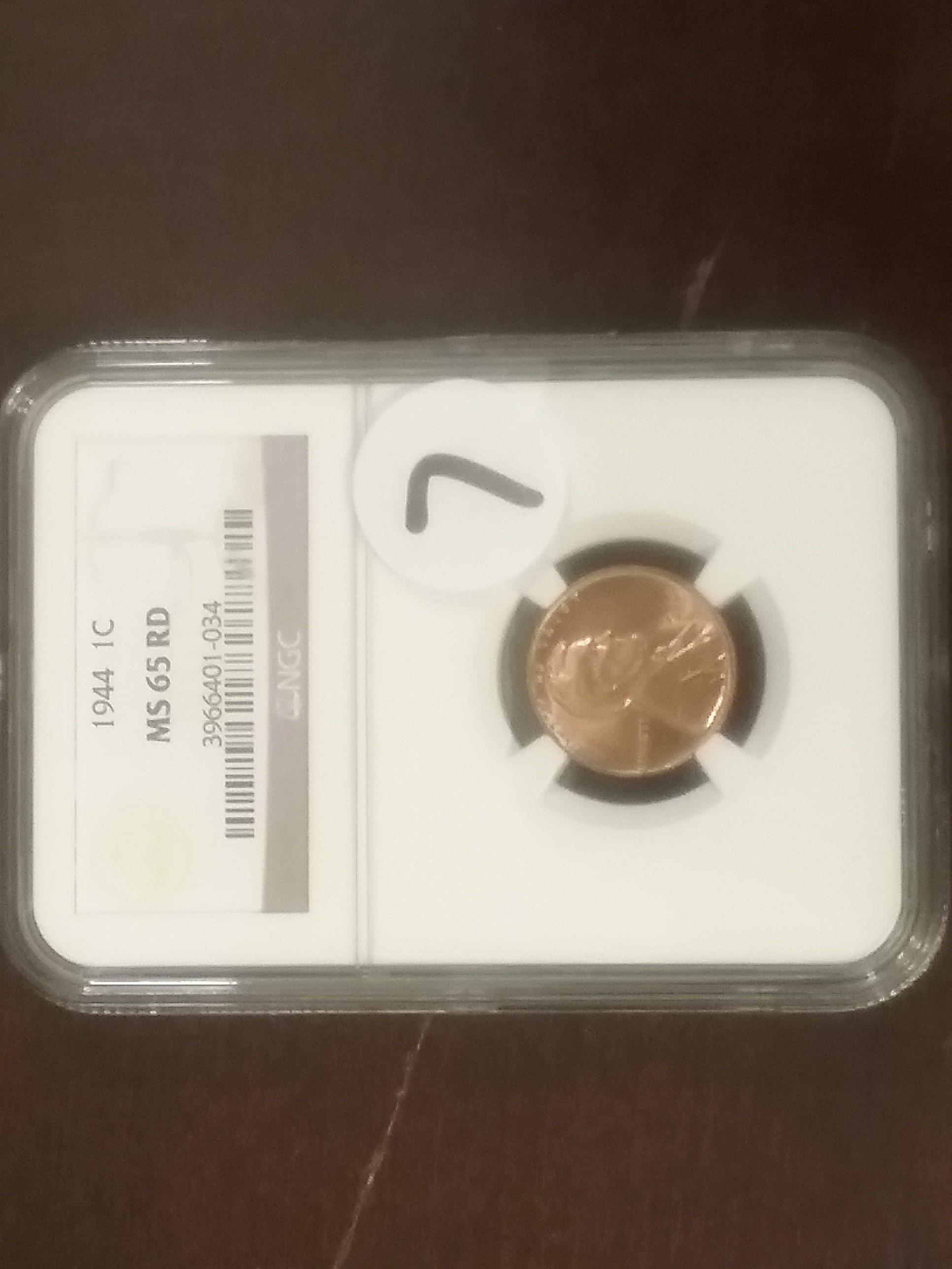 NGC 1944 MS-65 RED Wheat Cent