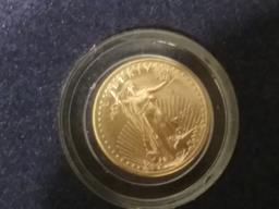 GOLD 2001 $5 American Eagle in orginal mint packaging