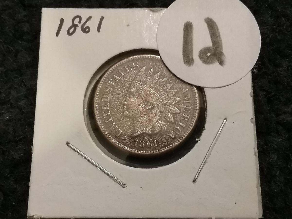 1861 Indian Cent