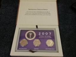 2007 PDS Presidential Dollar Collection