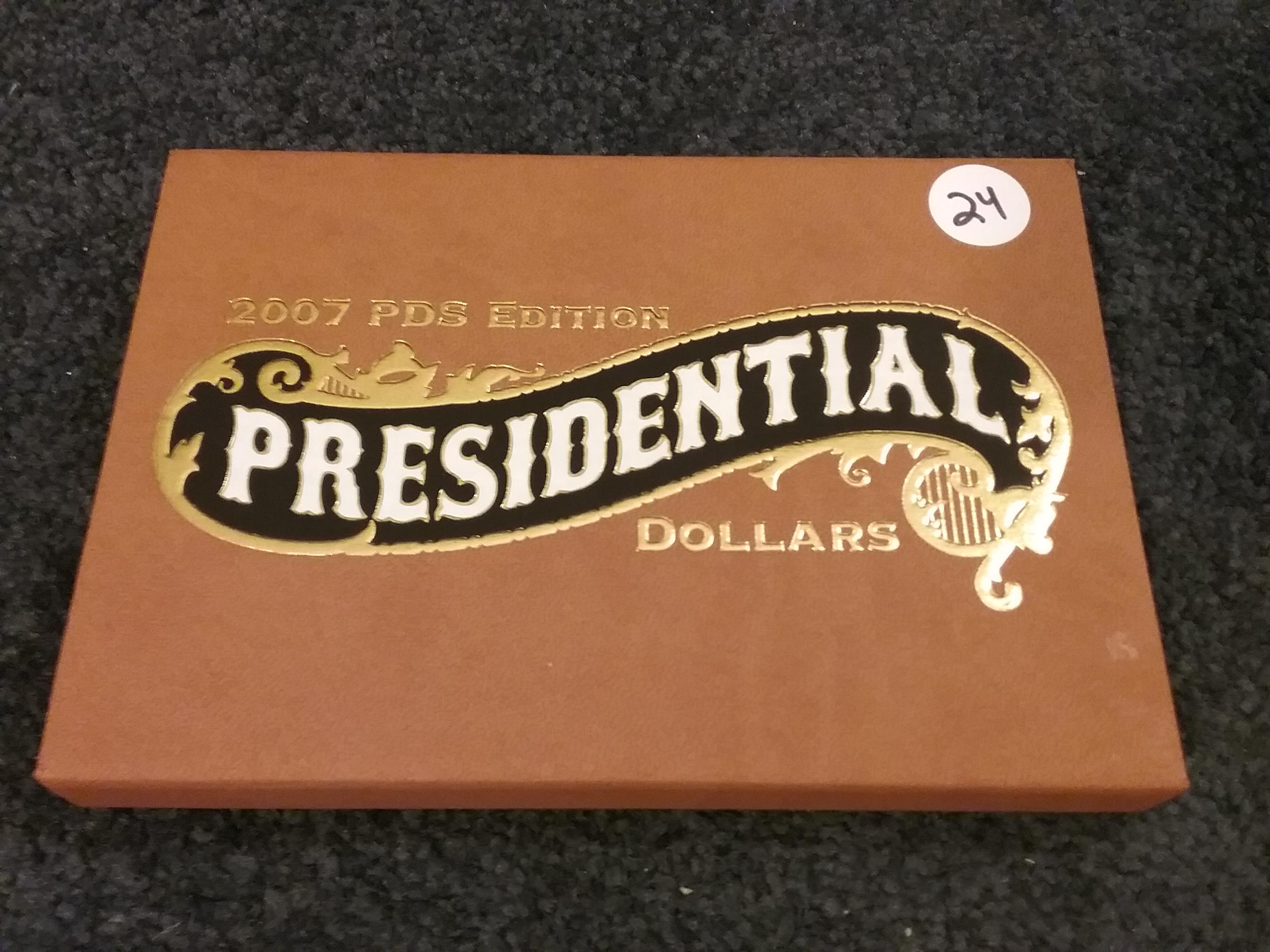 2007 PDS Presidential Dollar Collection