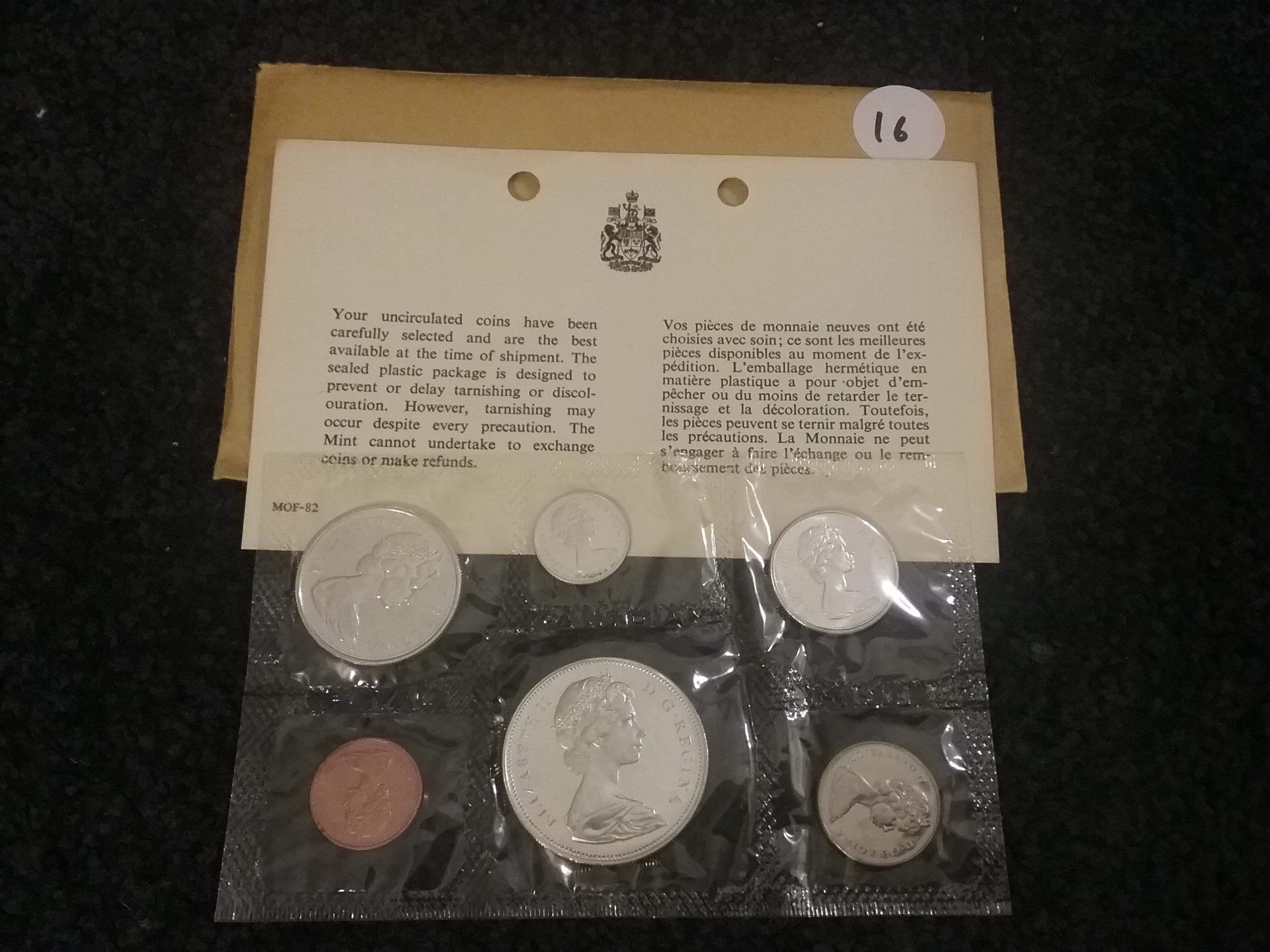 1966 Canada Silver Proof/Mint Set