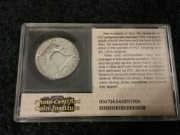 Photo-Certified Coin Institute Franklin Half-Dollar Proof