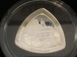 1997 Bermuda Silver $3 Triangular Proof