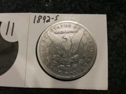 1892-S Morgan Dollar