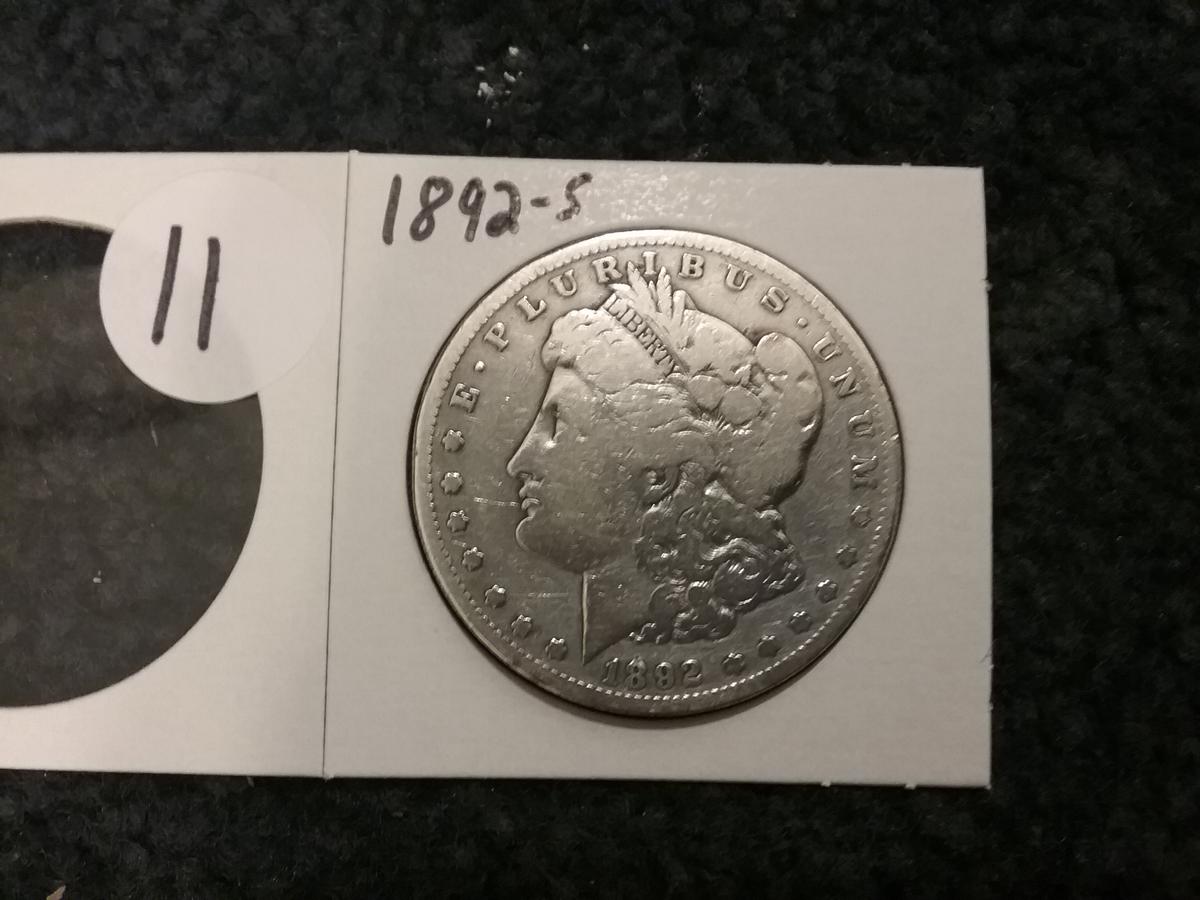 1892-S Morgan Dollar