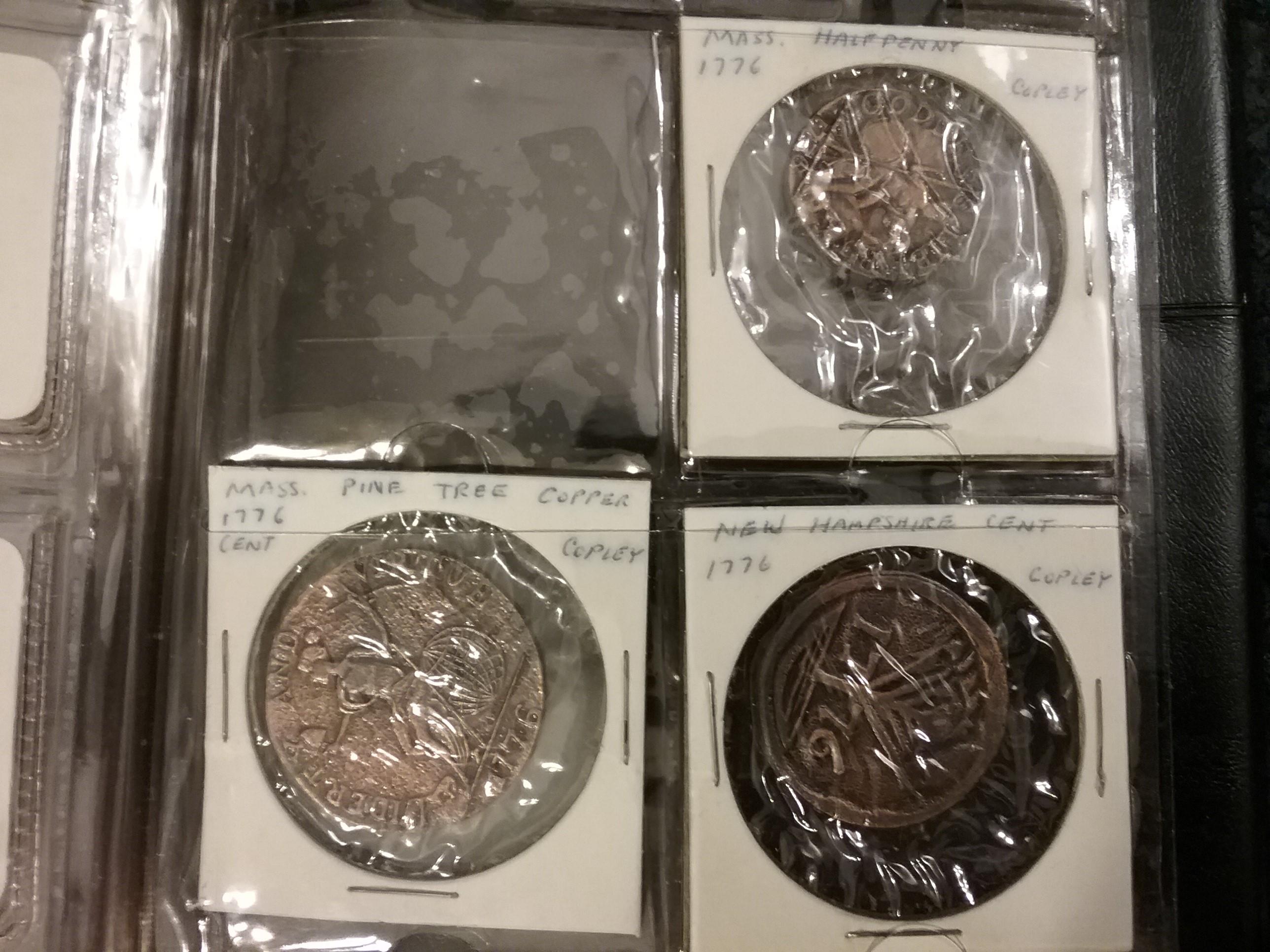 Coin Book with some very interesting pieces