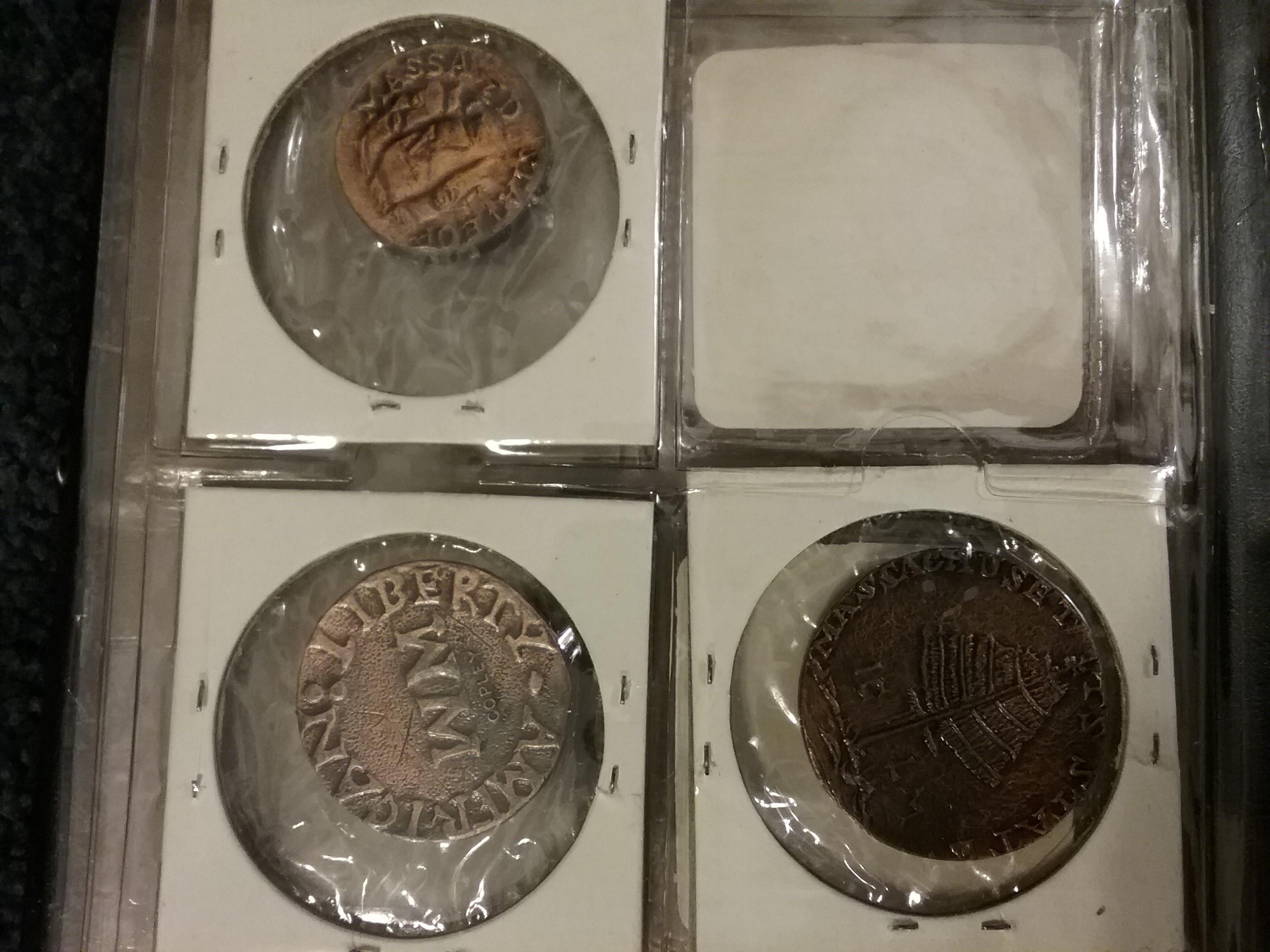 Coin Book with some very interesting pieces