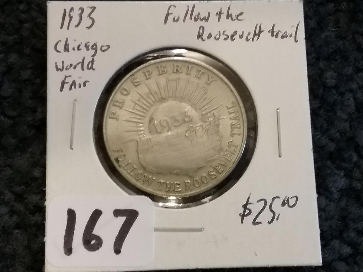 1933 Chicago World's Fair token