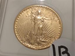 GOLD Slabbed 1914 $20 Saint Gaudens MS-64
