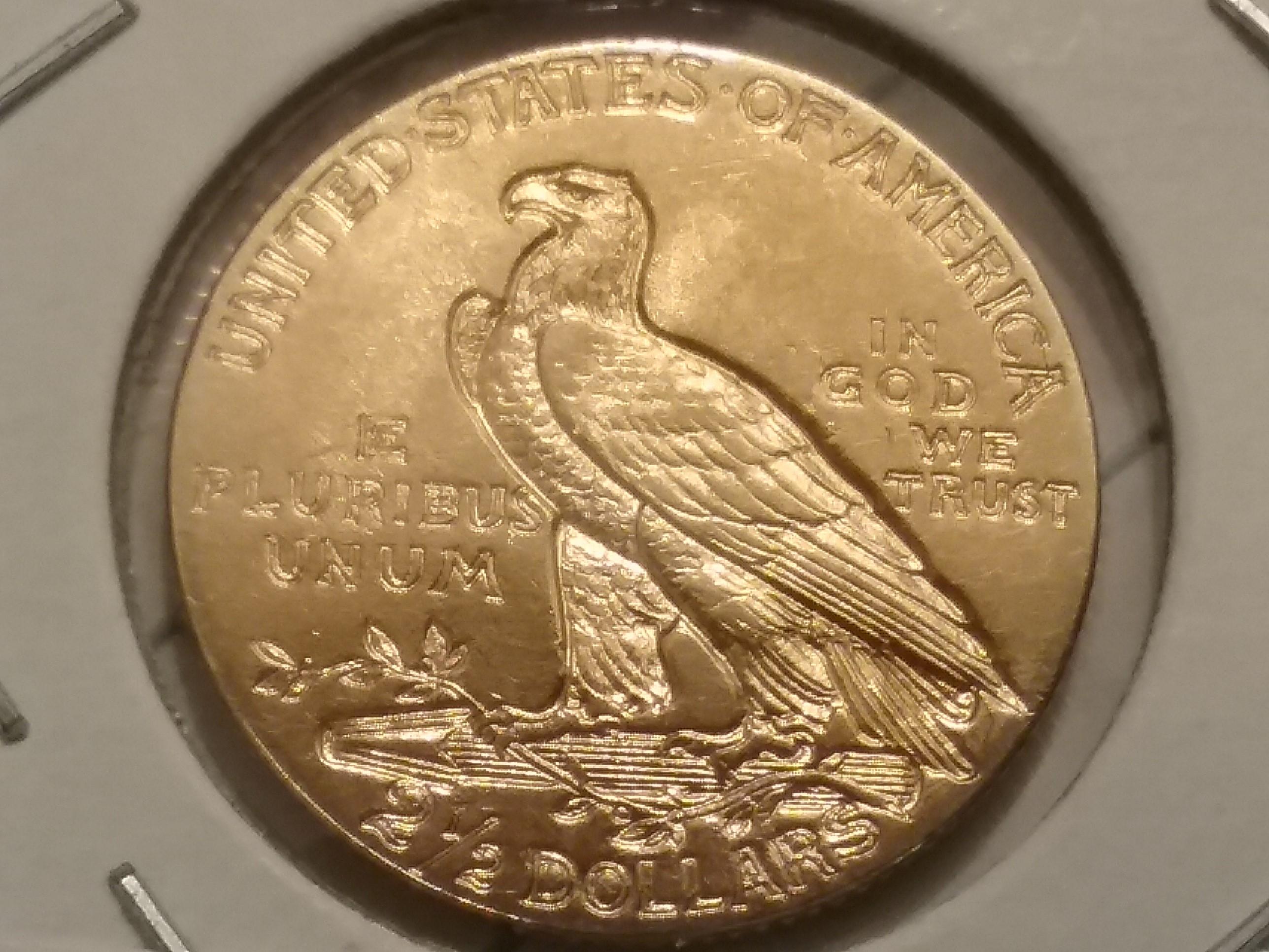 Stunning 1908 $2.5 GOLD Quarter Eagle in MS-65