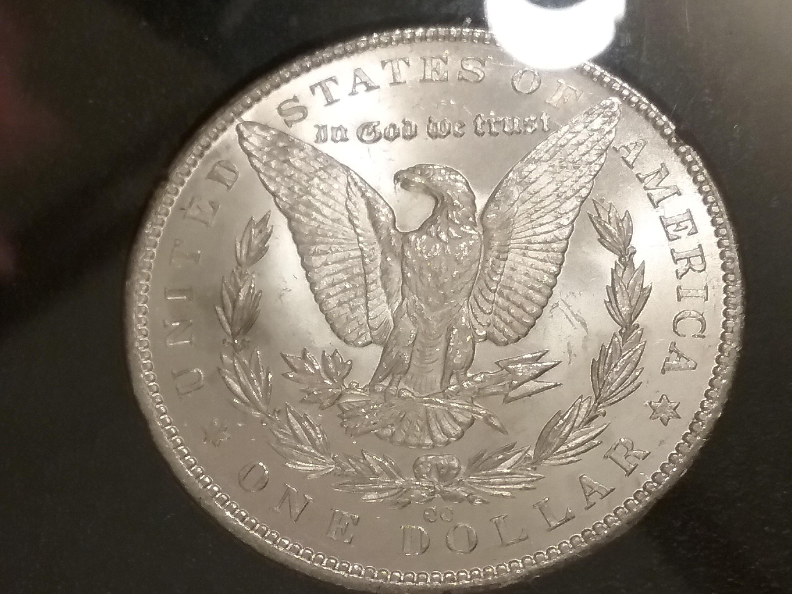 GSA 1884-CC Morgan Dollar in MS-63