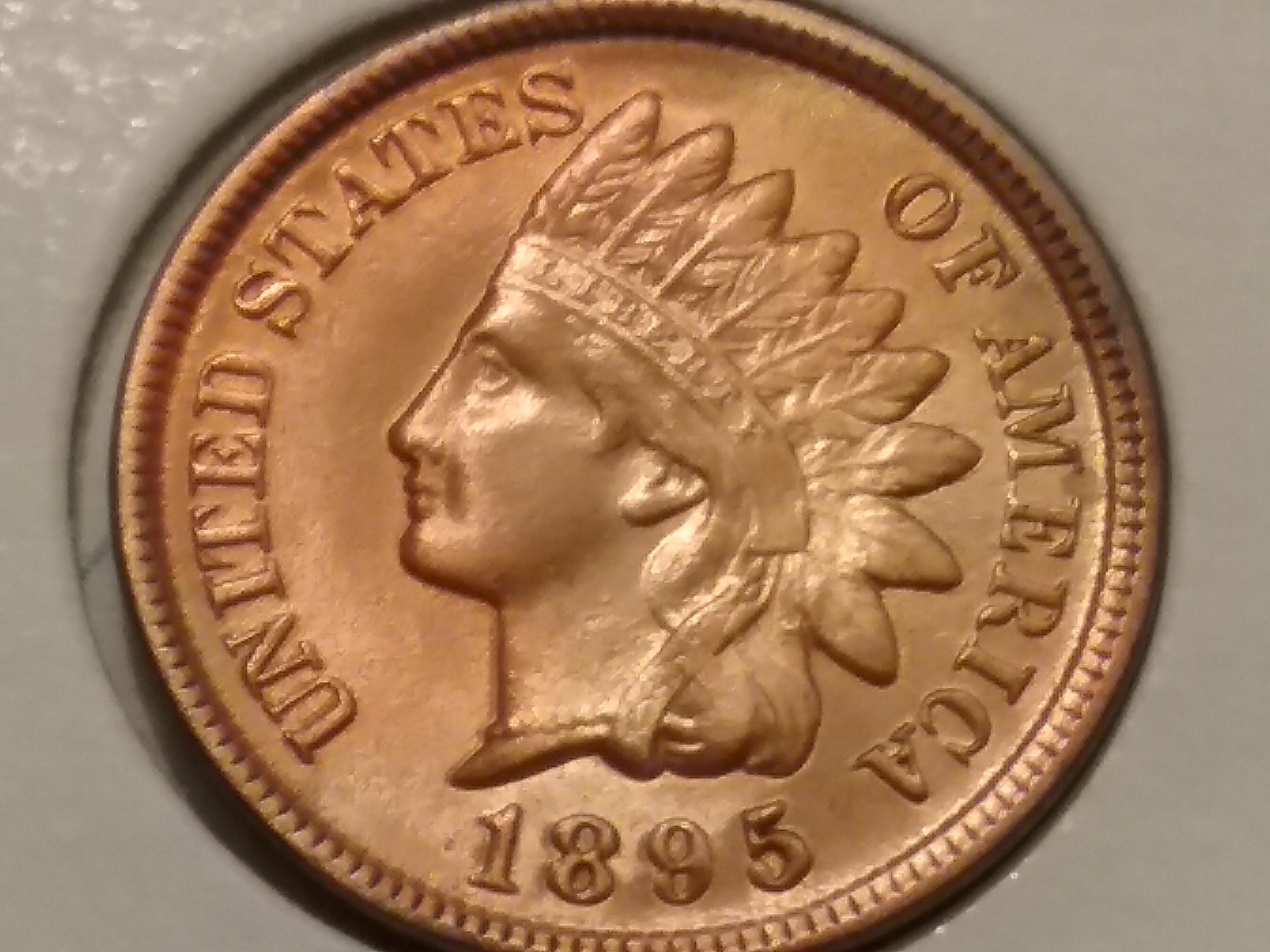 Beautiful looking 1895 Indian Cent RED