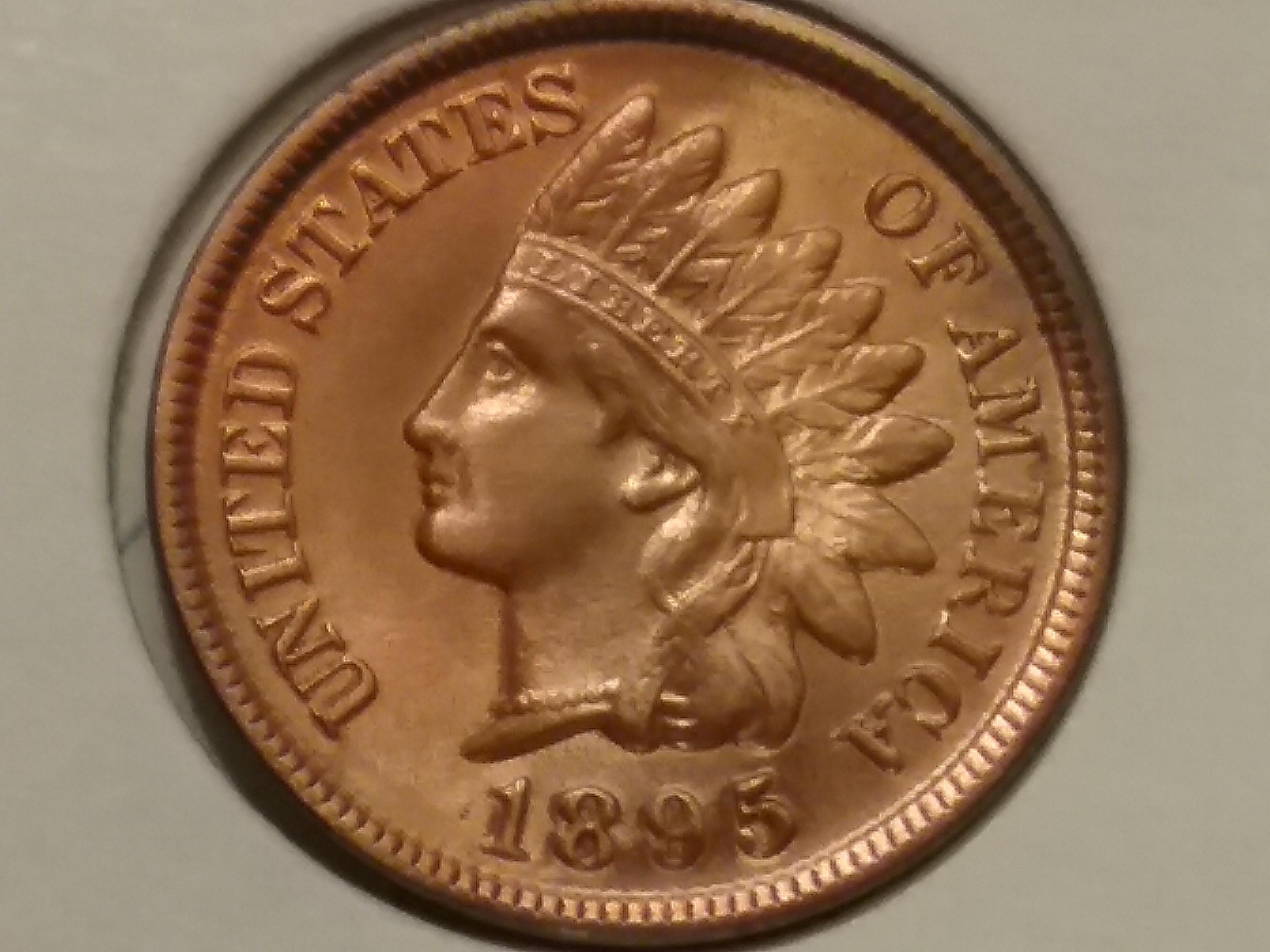 Beautiful looking 1895 Indian Cent RED