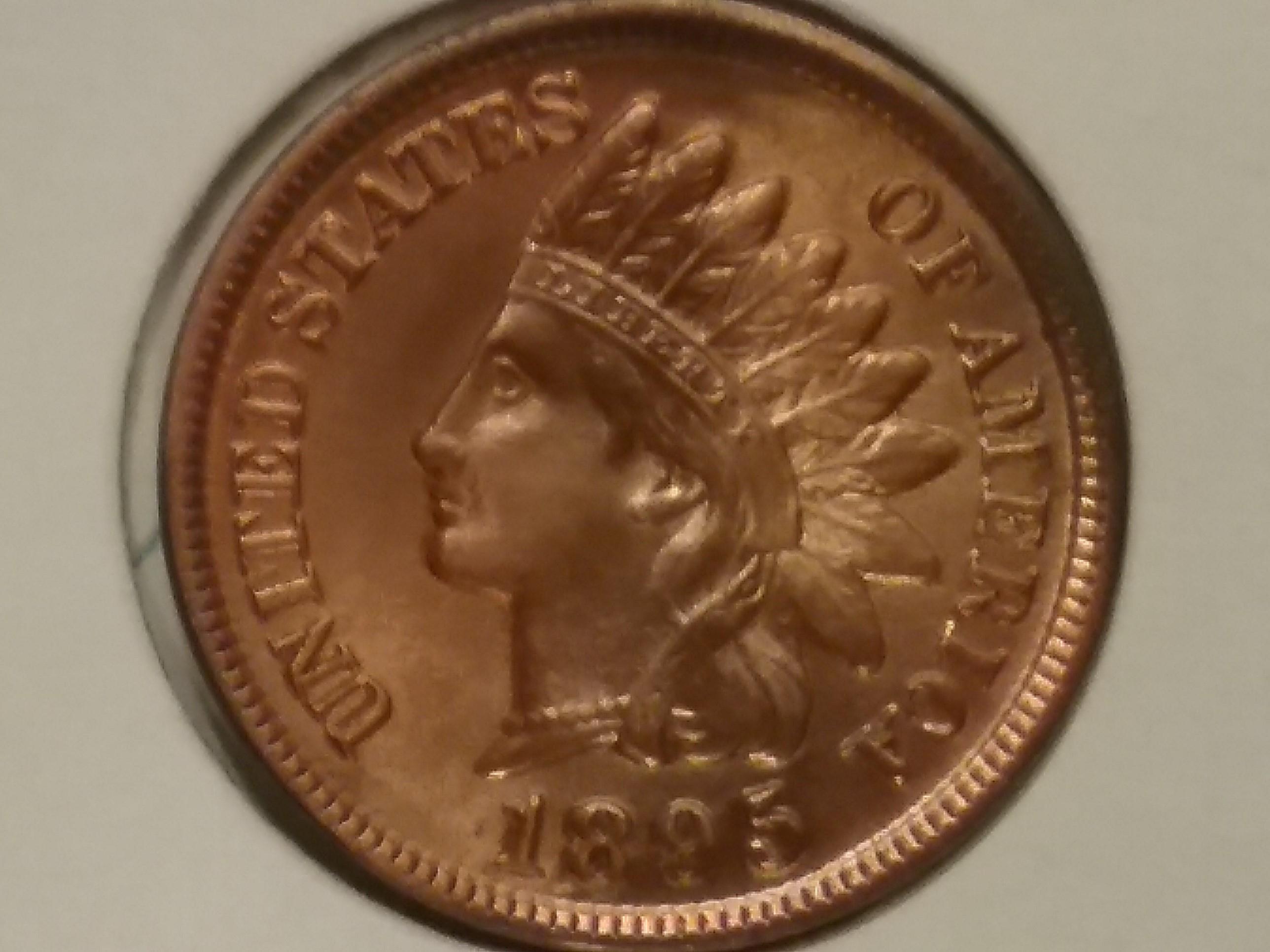 Beautiful looking 1895 Indian Cent RED