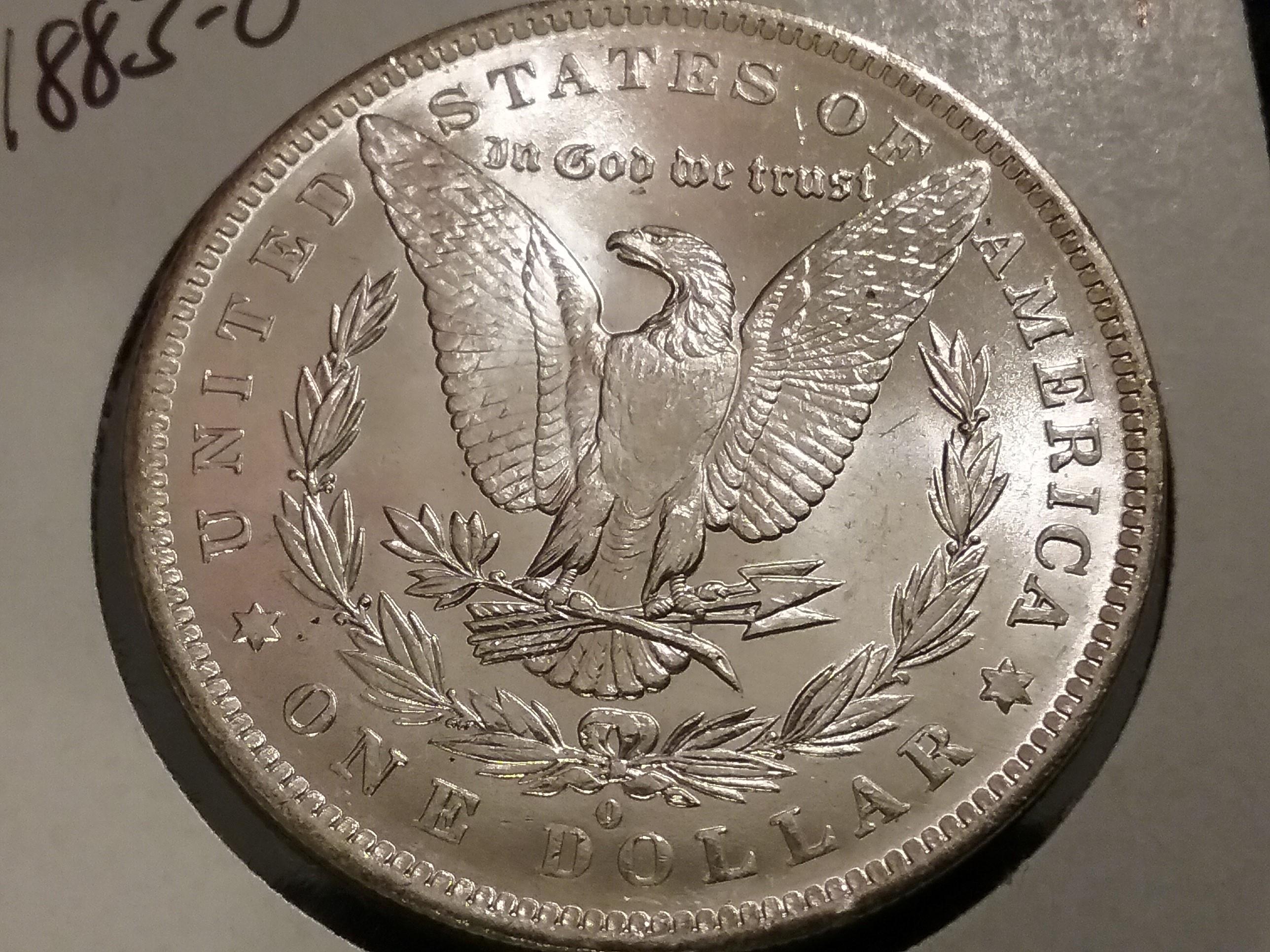 1883-O Morgan Dollar in MS-64