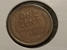 Semi-Key Date 1924-D Wheat Cent