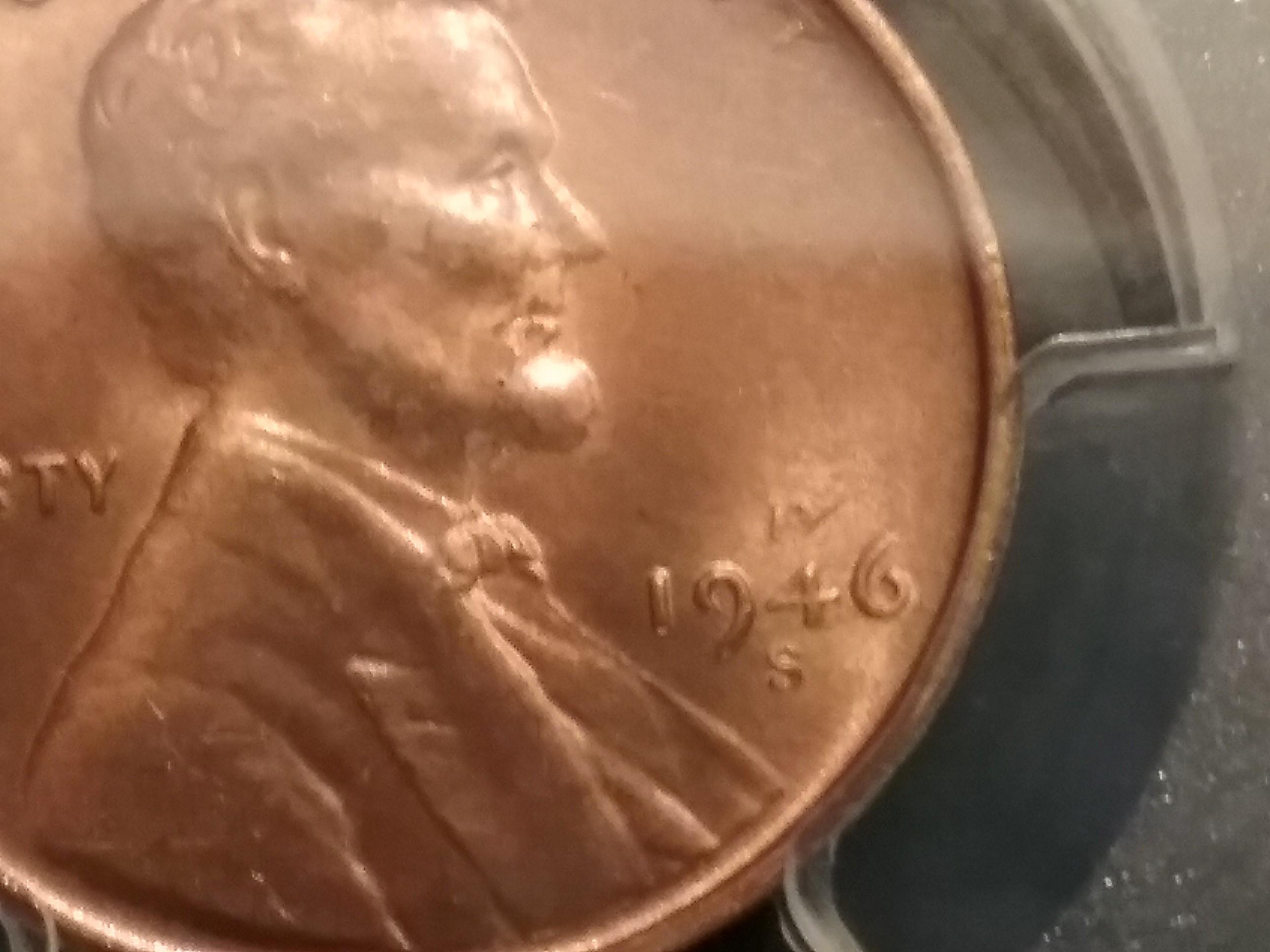 PCGS 1946-S Wheat Cent MS-66 RB Rounded Serif Variety