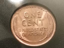 Slabbed 1935-D Wheat Cent MS-65 RED