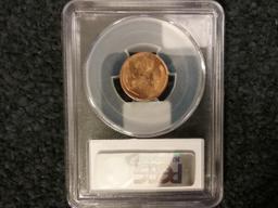 PCGS 1946-S Wheat Cent MS-66 RED NO Serifs Variety