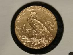 Pretty GOLD 1928 $2.5 Quarter Eagle AU-58