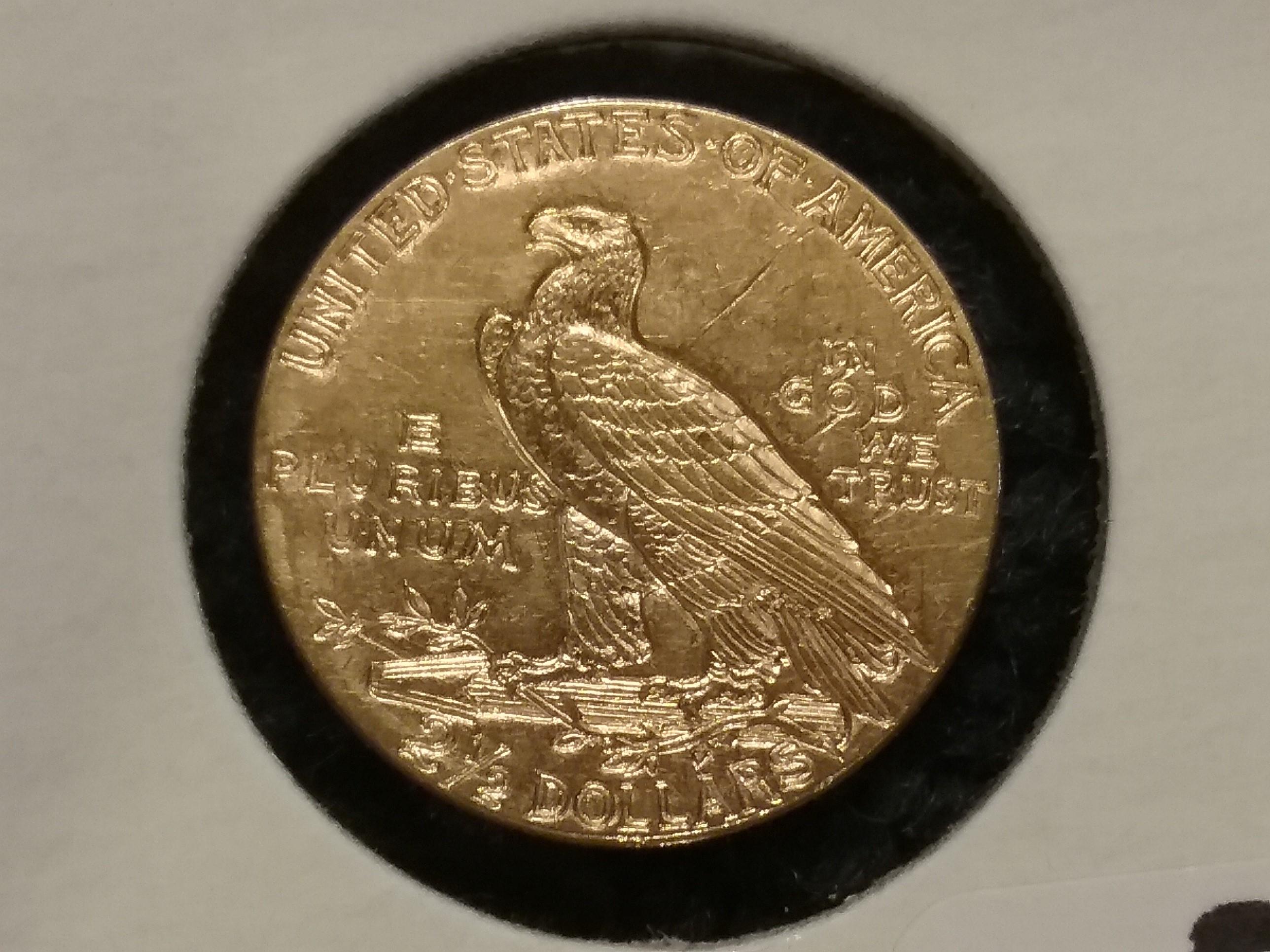 Pretty GOLD 1928 $2.5 Quarter Eagle AU-58