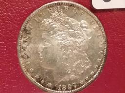 Redfield Collection 1897-S Morgan Dollar Mint State 65