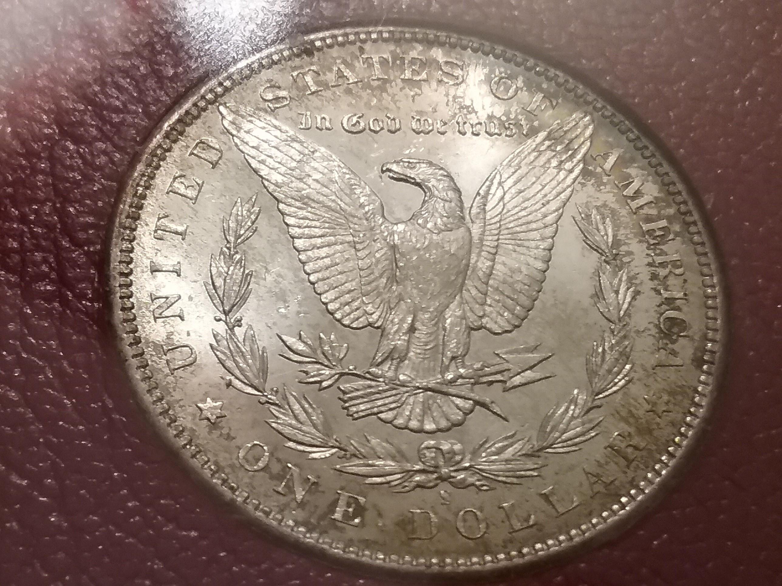 Redfield Collection 1897-S Morgan Dollar Mint State 65