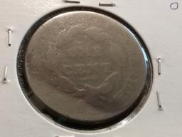 1810 Classic Head Large Cent in About Good