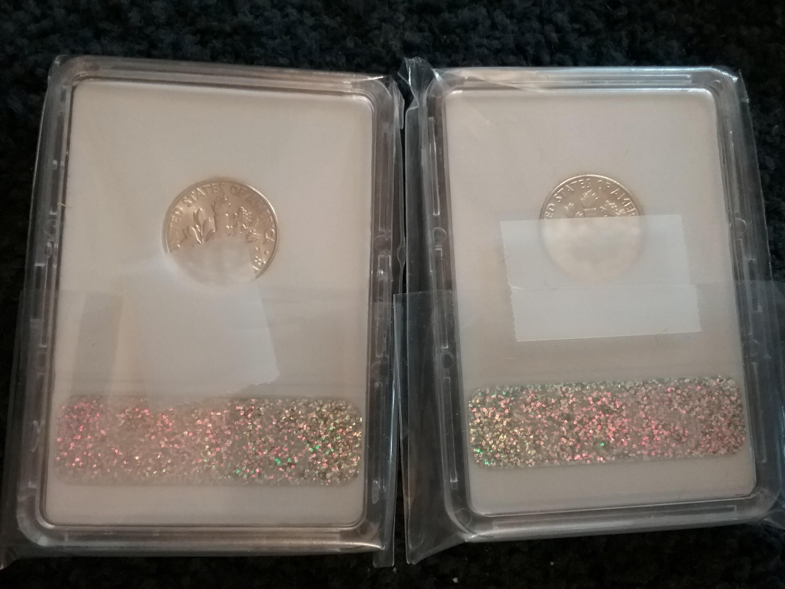 1958 and 1959-D Roosevelt Dimes SGS MS-70