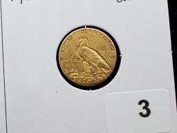 Gold! 1914-D gold $2 1/2 Quarter Eagle