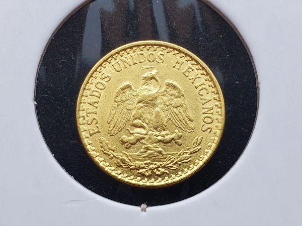 GOLD! Better Date 1902 Mexico dos pesos Brilliant Uncirculated