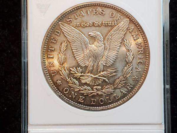 ANACS 1886 Morgan Dollar in MS-65