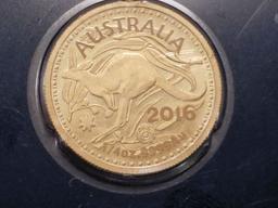 GOLD! Australia 2016 1/4 ounce 25 dollars