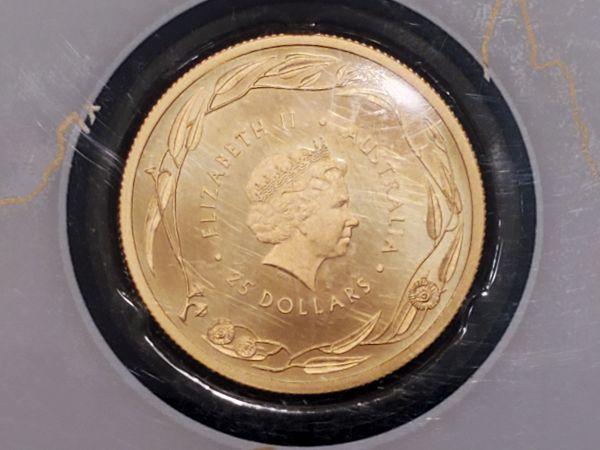 GOLD! Australia 2016 1/4 ounce 25 dollars