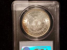 PCGS 1884-O Morgan Dollar in MS-63