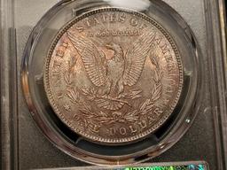 PCGS 1885 Morgan Dollar in MS-63