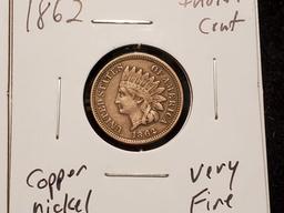 Two Copper-nickel Indian Cents