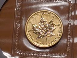 GOLD! 2013 Canada $5 Maple Leaf