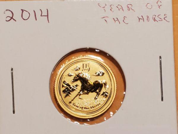 GOLD! 2014 Australia $15 Year of the Horse