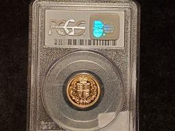 GOLD! PCGS 2002 England Shield Half-Sovereign