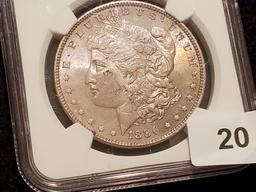 NGC 1886 Morgan Dollar in MS-63