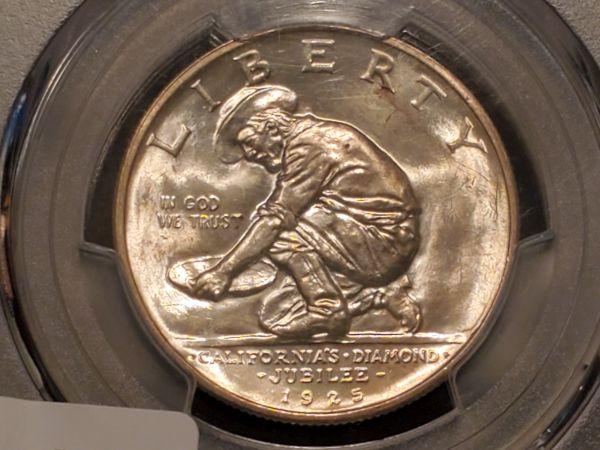 PCGS 1925-S California Commemorative Half Dollar MS-64