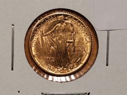 GOLD! 1926 Sesquicentennial $2.5 Commemorative Gold in AU-BU!